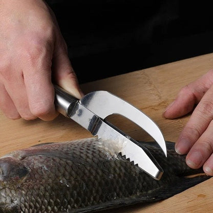 Multi Fish Scale Knife 3-in-1