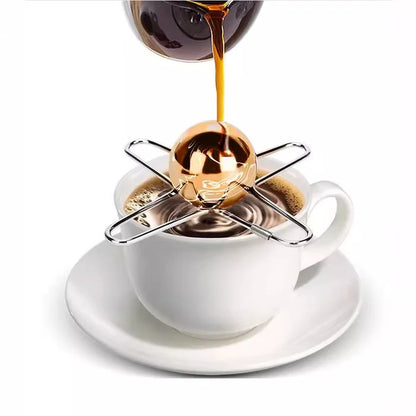 Reusable Cooling Coffee Tool Stainless Steel Ice Ball