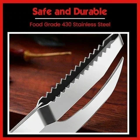 Multi Fish Scale Knife 3-in-1