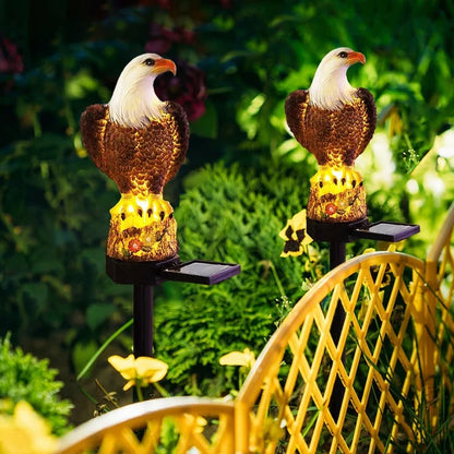 American Eagle Solar Garden Light