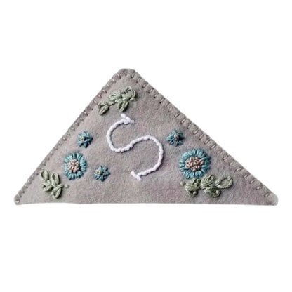 Kidociti™ Personalized Hand Embroidered Corner Bookmark