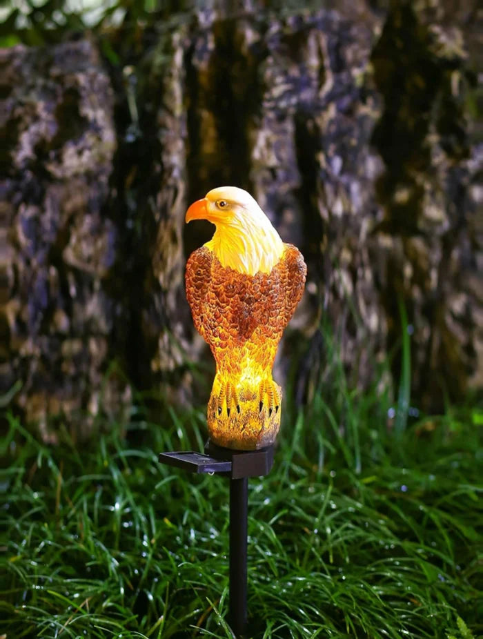 American Eagle Solar Garden Light