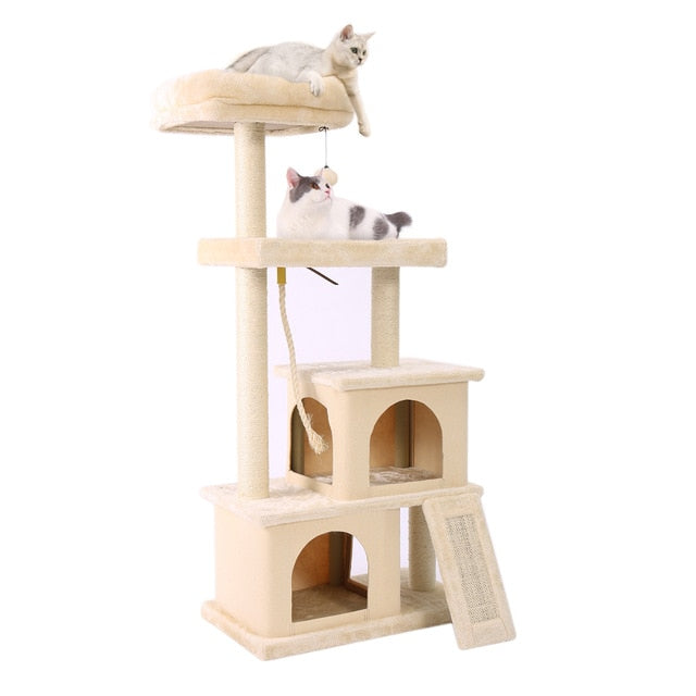 Multi-level Cat Tower - armonhaven.com