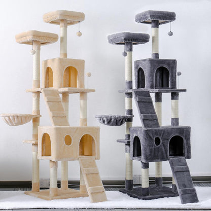 Multi-level Cat Tower - armonhaven.com